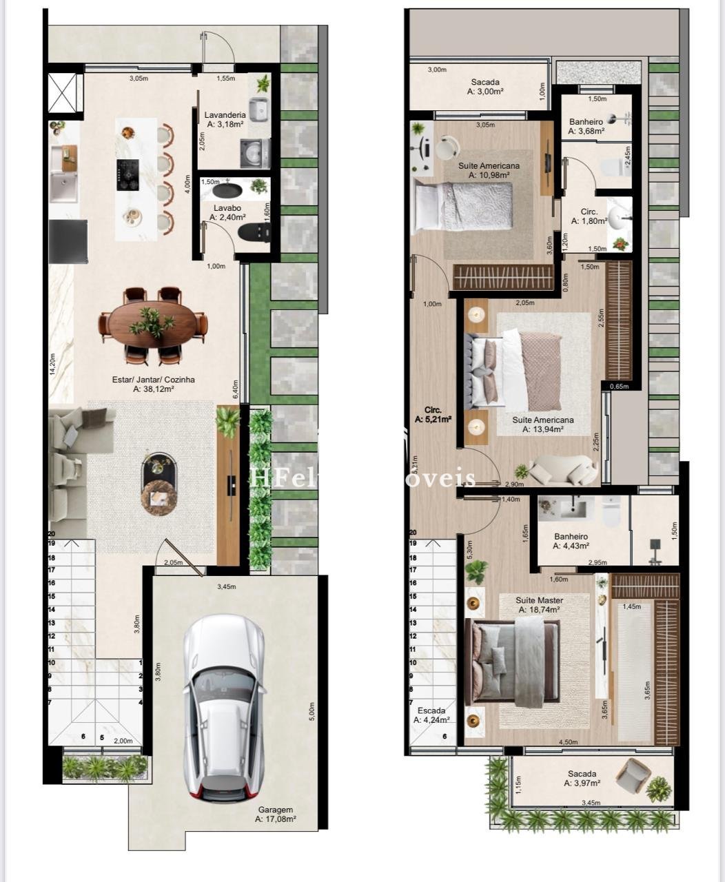 Sobrado à venda com 3 quartos, 197m² - Foto 14