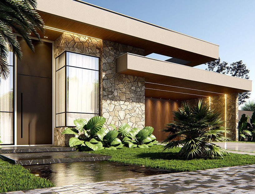 Casa de Condomínio à venda com 4 quartos, 386m² - Foto 1