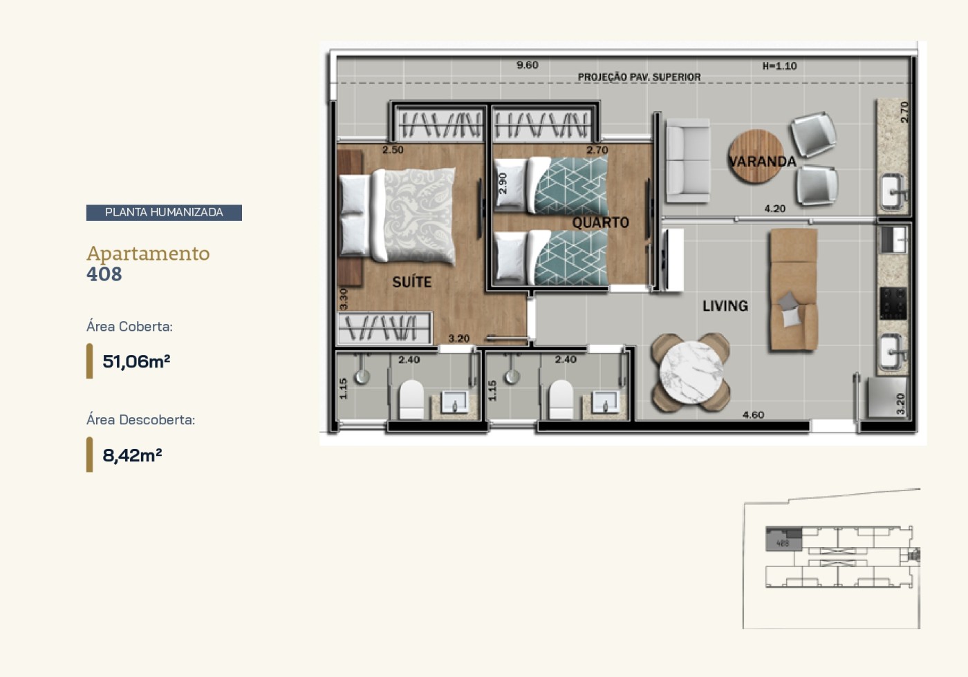 Apartamento, 2 quartos - Foto 19