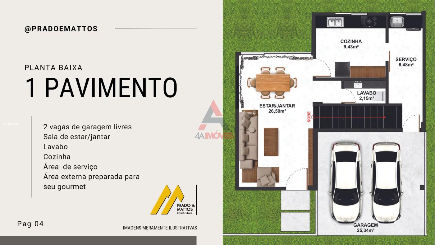 Casa, 3 quartos - Foto 4