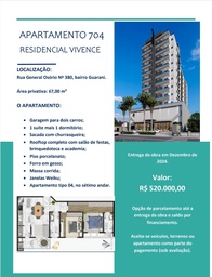 Apartamento de 2 quartos, 67m² no bairro Guarani, em Brusque | Eu Corretor