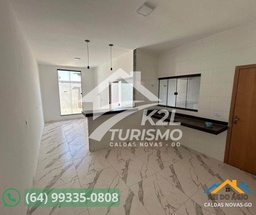 Casa de 2 quartos, 70m² no bairro Jardim Serrano, em Caldas Novas | Eu Corretor