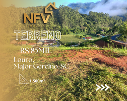 Lote/Terreno de 1m² no bairro LOURO, em Major Gercino | Eu Corretor