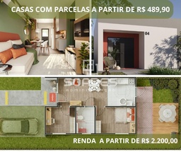 Casa de 2 quartos, 82m² no bairro Reserva Real , em Serrana | Eu Corretor