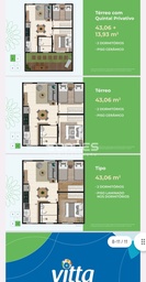 Apartamento de 2 quartos, 43m² no bairro Jardim das Rosas, em Serrana | Eu Corretor