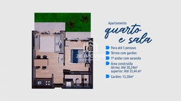 Apartamento de 1 quarto, 33m² no bairro Mutari, em Santa Cruz Cabrália | Eu Corretor