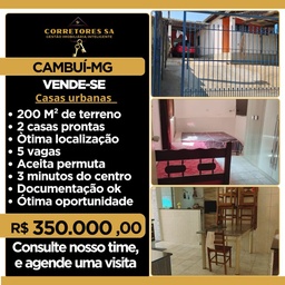 Casa de 3 quartos, 80m² no bairro São judas , em Cambuí | Eu Corretor