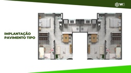 Apartamento de 2 quartos, 46m² no bairro Nova Esperança, em Parnamirim | Eu Corretor