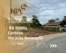 Lote/Terreno de 324m² no bairro Cardoso, em São João Batista | Eu Corretor