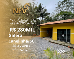 Chácara de 3 quartos, 90m² no bairro Galera, em Canelinha | Eu Corretor