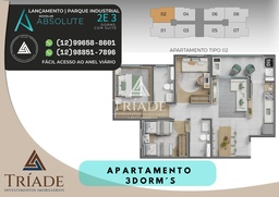 Apartamento de 3 quartos, no bairro Palmeiras de São José - ZONA SUL, em São José dos Campos | Eu Corretor