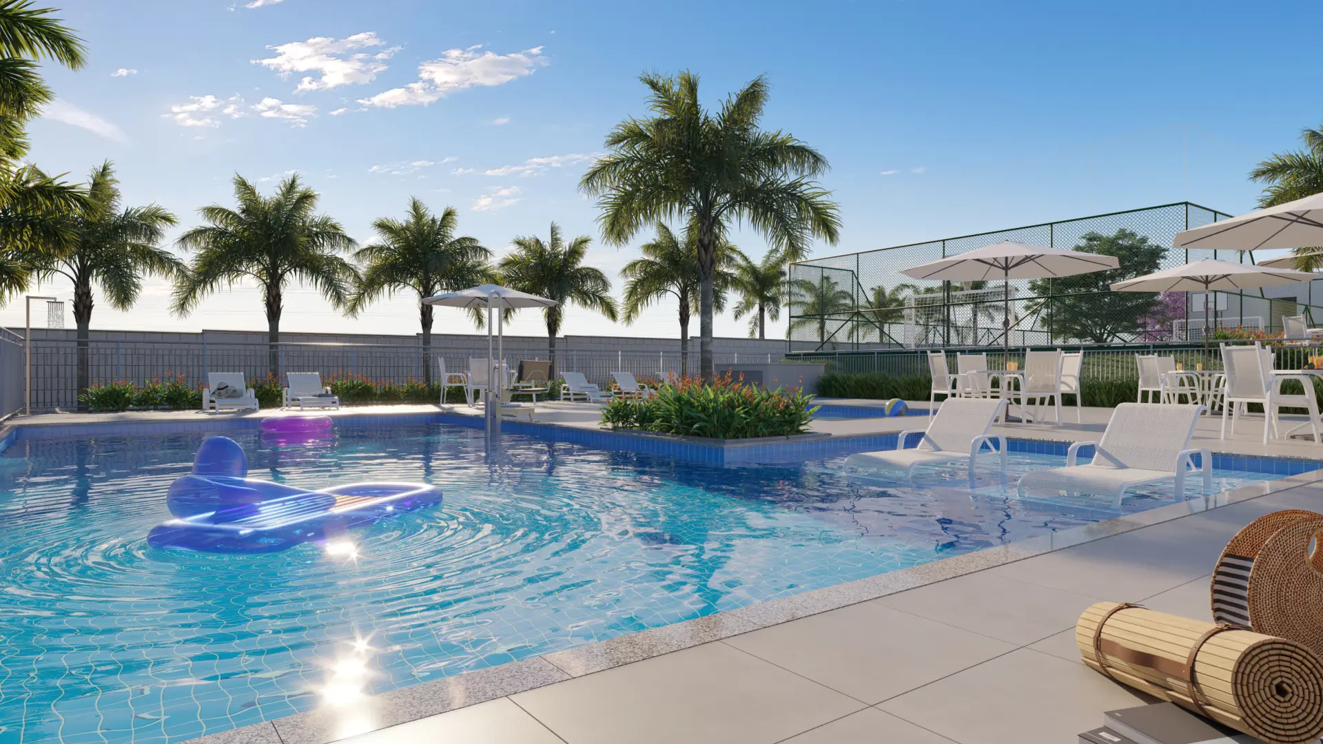 Apartamento de 2 quartos, 41m² no bairro Parque Ville Orquídea - Lago Azul, em Manaus | Eu Corretor