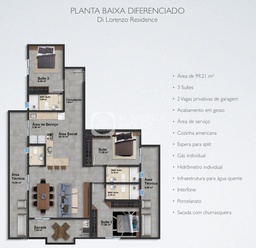 Apartamento de 3 quartos, 99m² no bairro São Francisco de Assis, em Camboriú | Eu Corretor