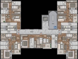 Apartamento de 2 quartos, no bairro Cinqüentenário, em Caxias do Sul | Eu Corretor