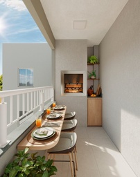 Apartamento de 2 quartos, 44m² no bairro Jardim Barcelona, em Londrina | Eu Corretor