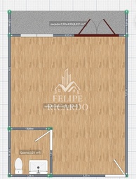 Sala Comercial de 42m² no bairro Vila Mathias, em Santos | Eu Corretor