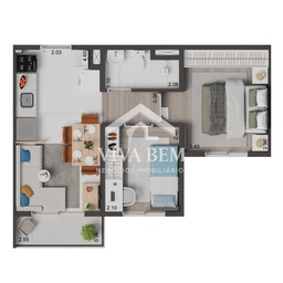Apartamento de 2 quartos, 25m² no bairro Butantã, em São Paulo | Eu Corretor