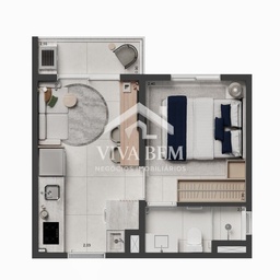 Apartamento de 2 quartos, 25m² no bairro Butantã, em São Paulo | Eu Corretor