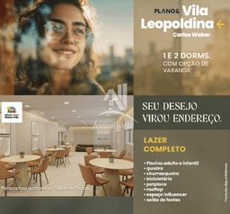 Apartamento de 2 quartos, 35m² no bairro Vila Leopoldina, em Litoral Sul de São Paulo | Eu Corretor