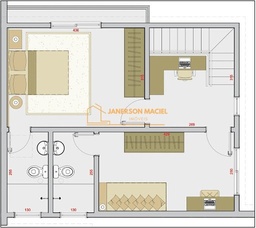 Geminado de 2 quartos, 104m² no bairro Caminho Novo, em Palhoça | Eu Corretor