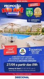 Apartamento de 55m² no bairro Jardim do Ingá, em Luziânia | Eu Corretor