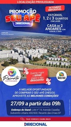 Apartamento de 55m² no bairro Jardim do Ingá, em Luziânia | Eu Corretor