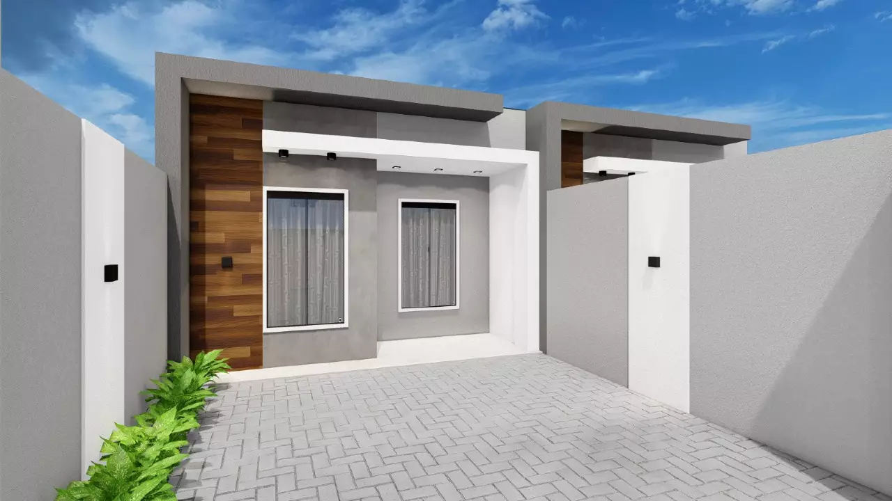 Casa de 2 quartos, no bairro Floresta, em Cascavel | Eu Corretor
