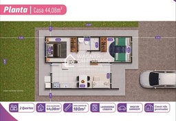 Casa de 2 quartos, 180m² no bairro Jardim dos Ipês, em Jaú | Eu Corretor