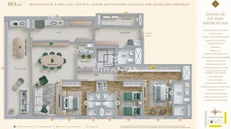 Apartamento de 3 quartos, 184m² no bairro Parque Campolim, em Sorocaba | Eu Corretor