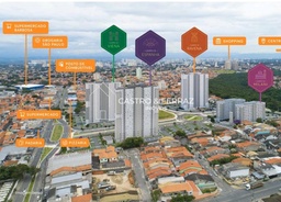 Apartamento de 41m² no bairro Parque dos Ipês, em São José dos Campos | Eu Corretor