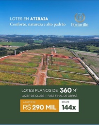 Lote/Terreno de 360m² no bairro BAIRRO DA USINA, em Atibaia | Eu Corretor