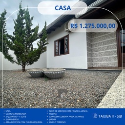 Casa de 3 quartos, no bairro Tajuba II, em São João Batista | Eu Corretor