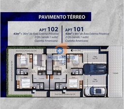 Apartamento de 2 quartos, 48m² no bairro Paratibe, em João Pessoa | Eu Corretor