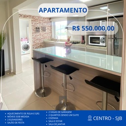 Apartamento de 2 quartos, no bairro centro, em São João Batista | Eu Corretor