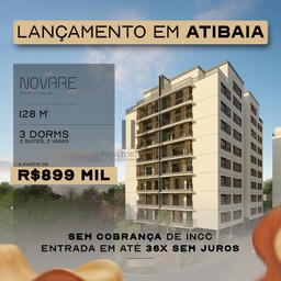 Apartamento de 3 quartos, 128m² no bairro Centro, em Atibaia | Eu Corretor