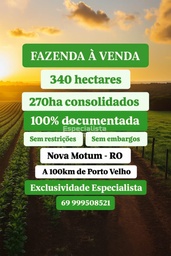 Fazenda/Sítios/Chácaras no bairro Costa e Silva, em Porto Velho | Eu Corretor