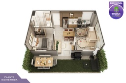 Apartamento de 2 quartos, 36m² no bairro Bosque das Torres - Lago Azul, em Manaus | Eu Corretor