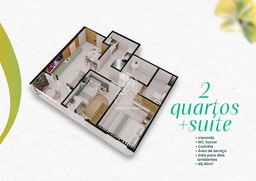 Apartamento de 2 quartos, 43m² no bairro Várzea, em Recife | Eu Corretor