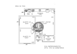 Apartamento de 2 quartos, no bairro  Condomínio Vinã de San Lorenzo, em Bragança Paulista | Eu Corretor