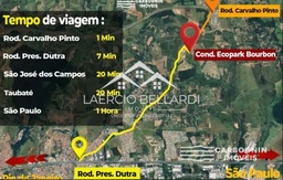 Loteamento no bairro Condomínio Residencial Ecopark Bourbon, em Caçapava | Eu Corretor