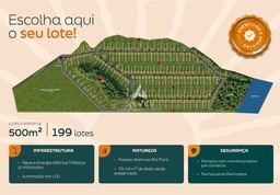 Loteamento de 500m² no bairro Condomínio Recanto do Pará, em Pompéu | Eu Corretor