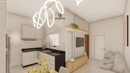 Casa de 2 quartos, 56m² no bairro Jardim Coopagro, em Toledo | Eu Corretor