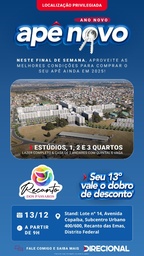 Apartamento de 70m² no bairro Recanto das Emas, em Brasília | Eu Corretor