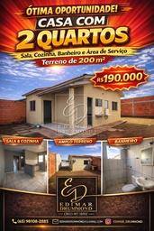 Casa de Vila de 2 quartos, no bairro Loteamento Residencial Flor-de-Lis, em Cuiabá | Eu Corretor