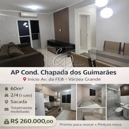 Apartamento de 2 quartos, no bairro Ponte Nova, em Várzea Grande | Eu Corretor