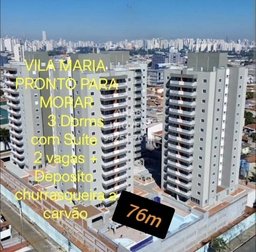 Apartamento de 3 quartos, 76m² no bairro Vila Maria Baixa, em São Paulo | Eu Corretor