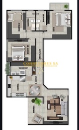 Apartamento de no bairro Centro , em Cambuí | Eu Corretor