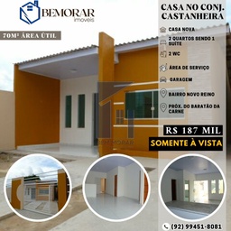 Casa de 2 quartos, no bairro São José Operário, em Manaus | Eu Corretor