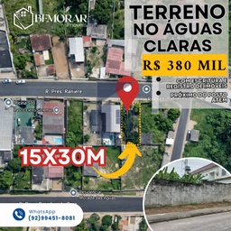 Lote/Terreno de 450m² no bairro Águas Claras, em Manaus | Eu Corretor