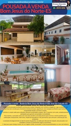 Hotel / Pousada / Chalé de 15 quartos, 420m² no bairro SAO JOÃO, em Bom Jesus do Norte | Eu Corretor